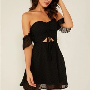 Black sexy summer dress